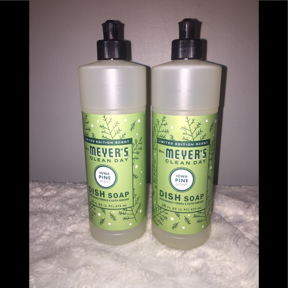 Mrs. Meyers Iowa pine dish soap Bundle of 2